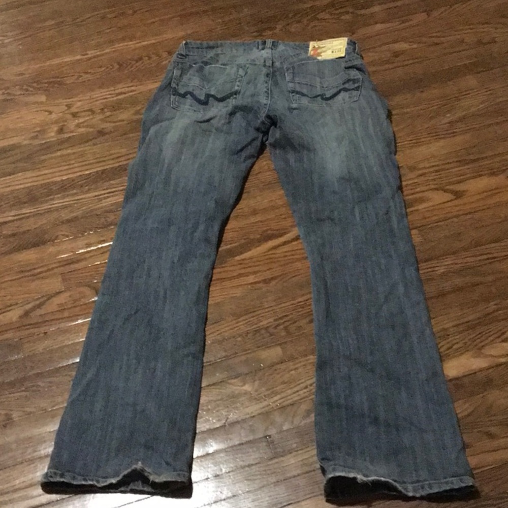 Vintage Z. Cavaricci Stone Wash Denim Y2K Women's Jeans Size 7 - Picture 10 of 11